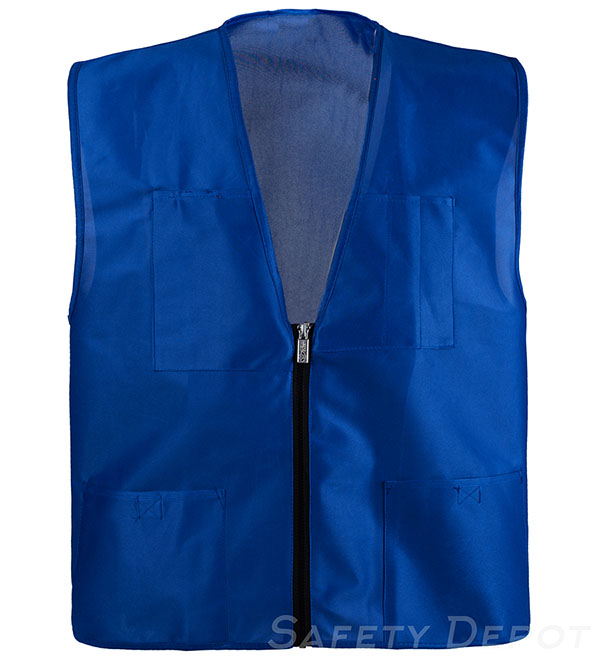 RB520 Royal Blue Economy Safety Vest